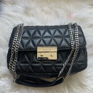 Michael Kors black bag.